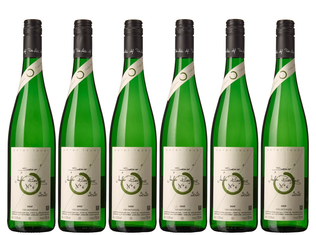 6 x Ayler Riesling Senior Nº6 2020, Peter Lauer — 6 x Ayler Riesling Senior Nº6 2020, Peter Lauer — Vin/Vin — Blomqvist