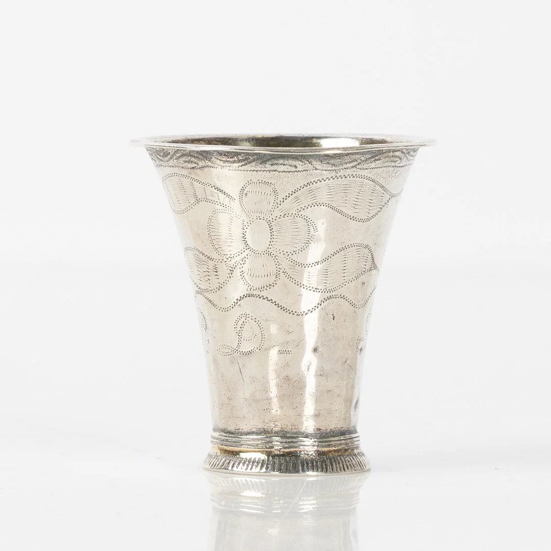 BÄGARE, silver, Johan Schröder, Landskrona 1793. — Silver — Stockholms Auktionsverk Helsingborg