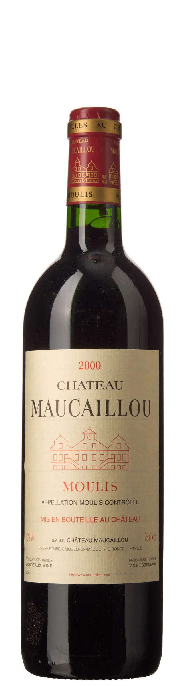 1 x Chateau Maucaillou 2000 — 1 x Chateau Maucaillou 2000 — Vin/Vin — Blomqvist