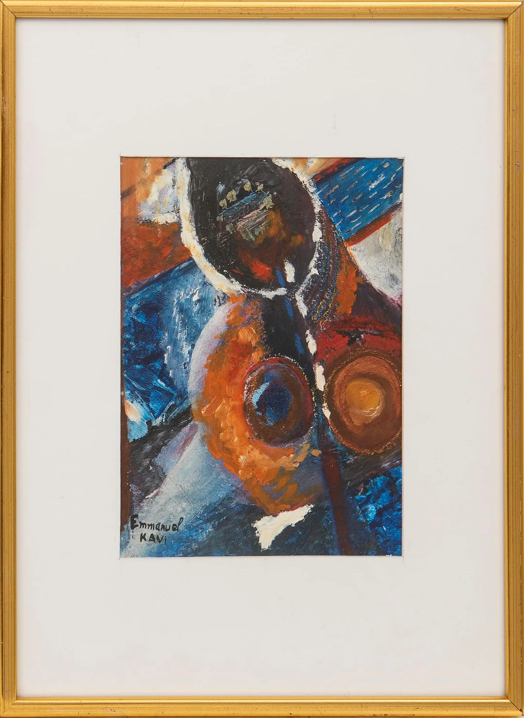 Emmanuel Kavi, Komposition. — Konst/Contemporary — Bukowskis
