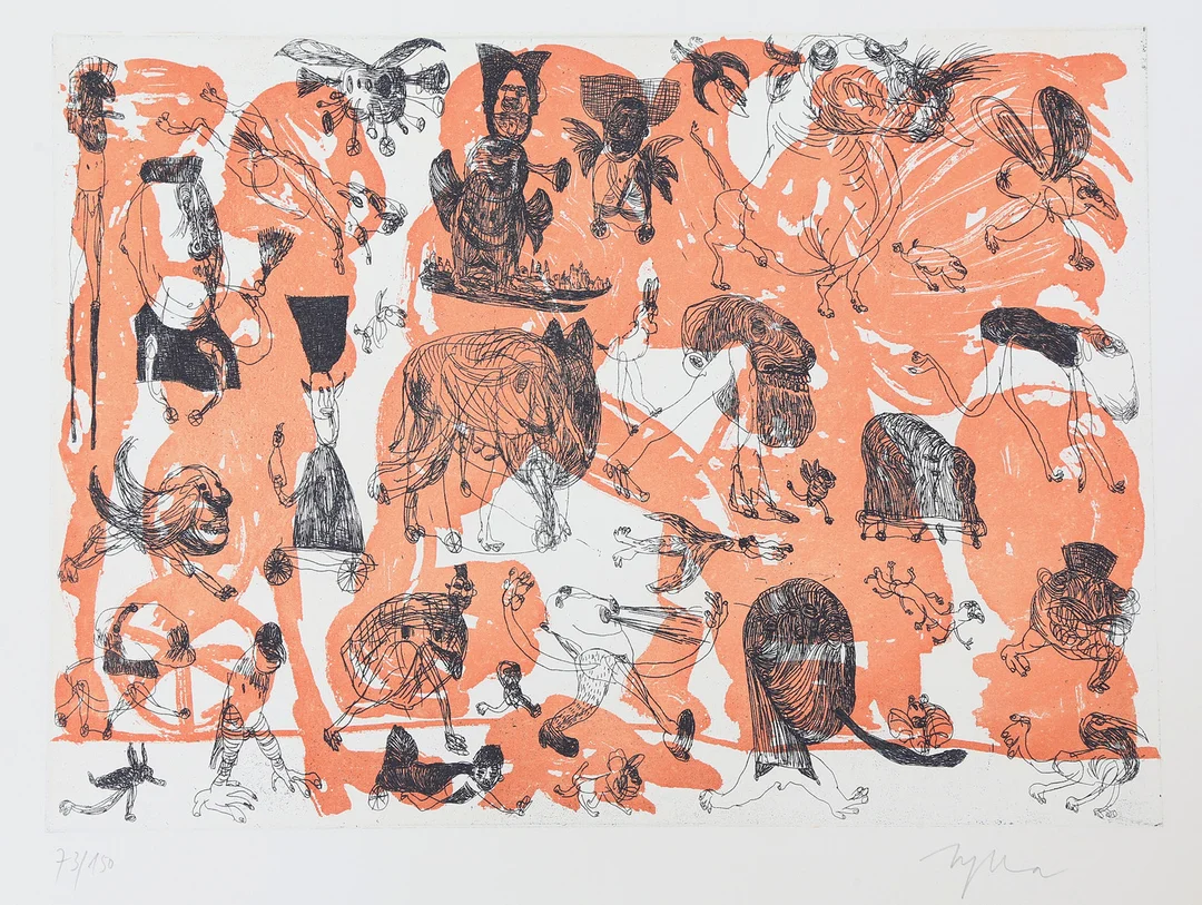KLAUS ZYLLA. Untitled. — Engravings & Prints — Balclis