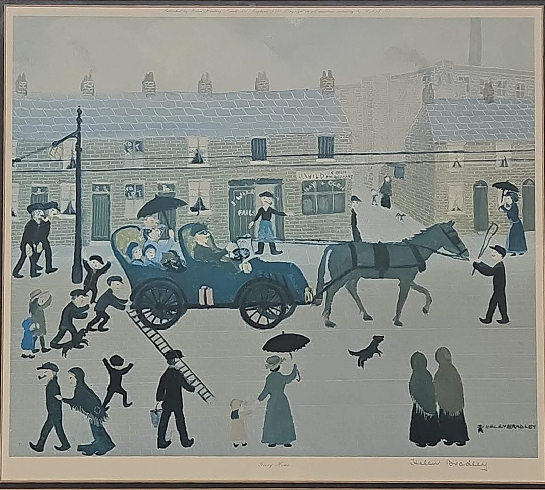 HELEN BRADLEY LITHOGRAPH. — Engravings & Prints — Chalkwell Auctions