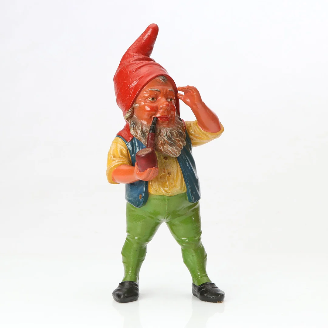 TOMTE. Bemålad keramik. 1900-talets mitt. — European — Skånes Auktionsverk
