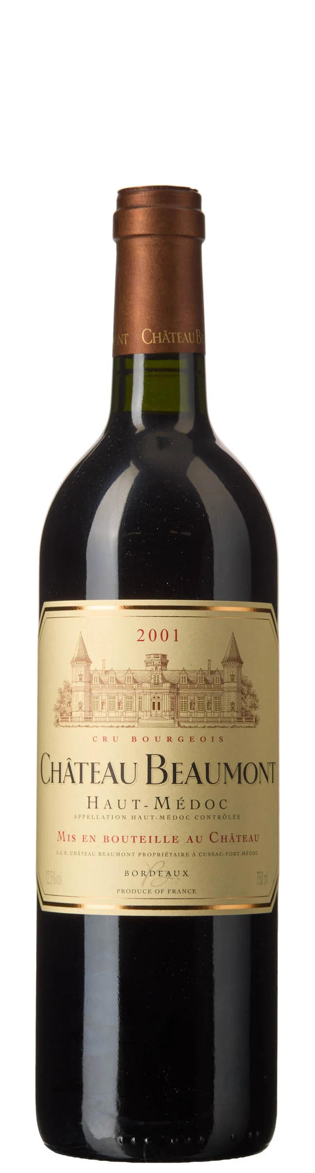 1 x Chateau Beaumont 2001 — 1 x Chateau Beaumont 2001 — Vin/Vin — Blomqvist