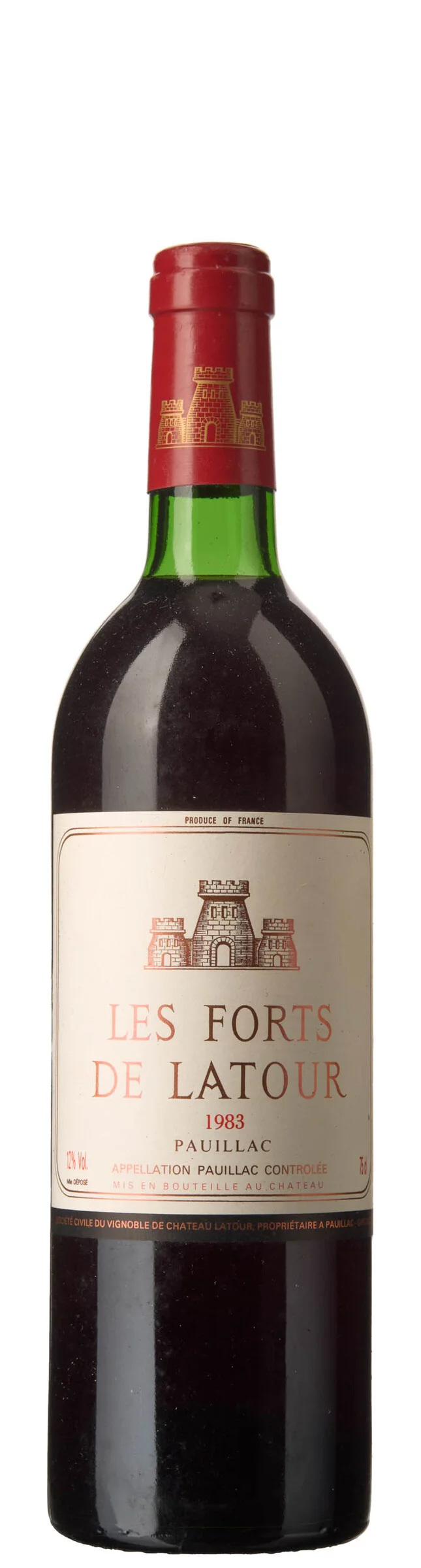 1 x Les Forts de Latour 1983, Chateau Latour — 1 x Les Forts de Latour 1983, Chateau Latour — Vin/Vin — Blomqvist