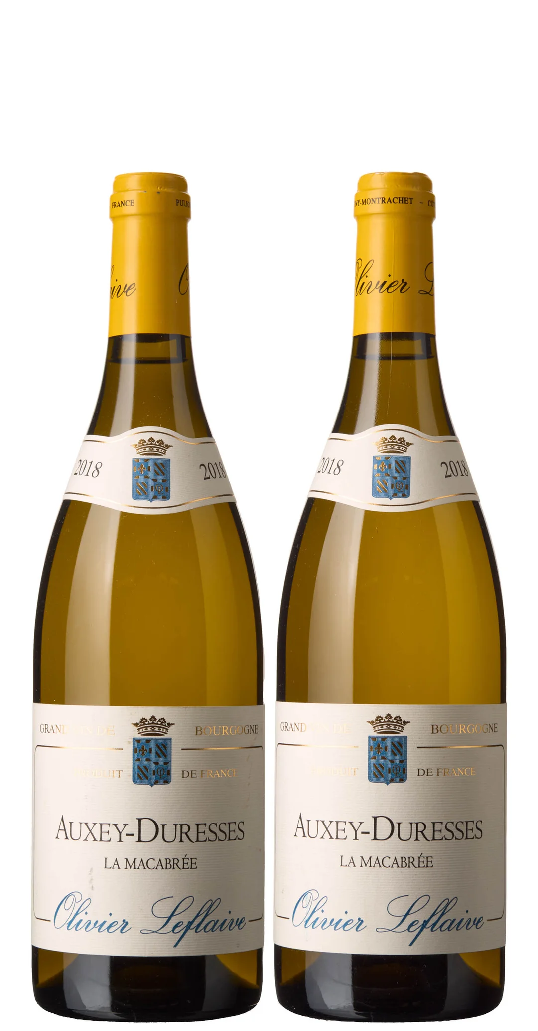 2 x Auxey-Duresses La Macabree 2018, Olivier Leflaive — 2 x Auxey-Duresses La Macabree 2018, Olivier Leflaive — Vin/Vin — Blomqvist