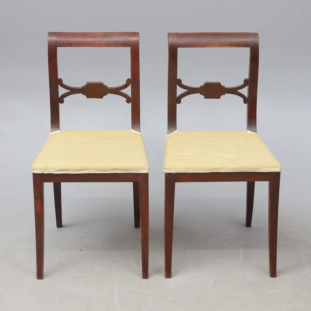 STOLAR 2 st. — Armchairs & Chairs — Kalmar Auktionsverk