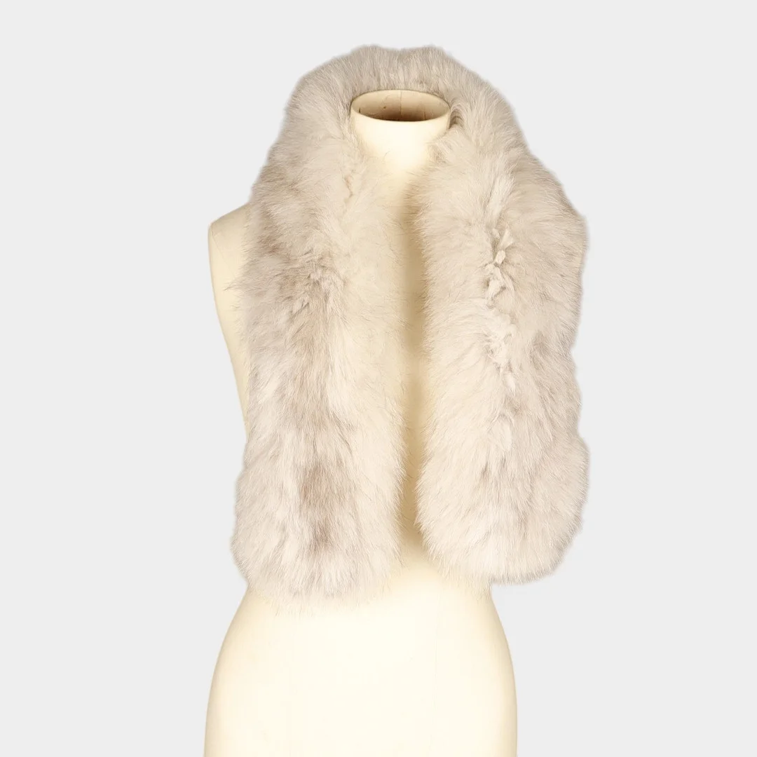 Bufanda en zorro bleu. — Vintage & Designer Fashion — Barcelona Auctions