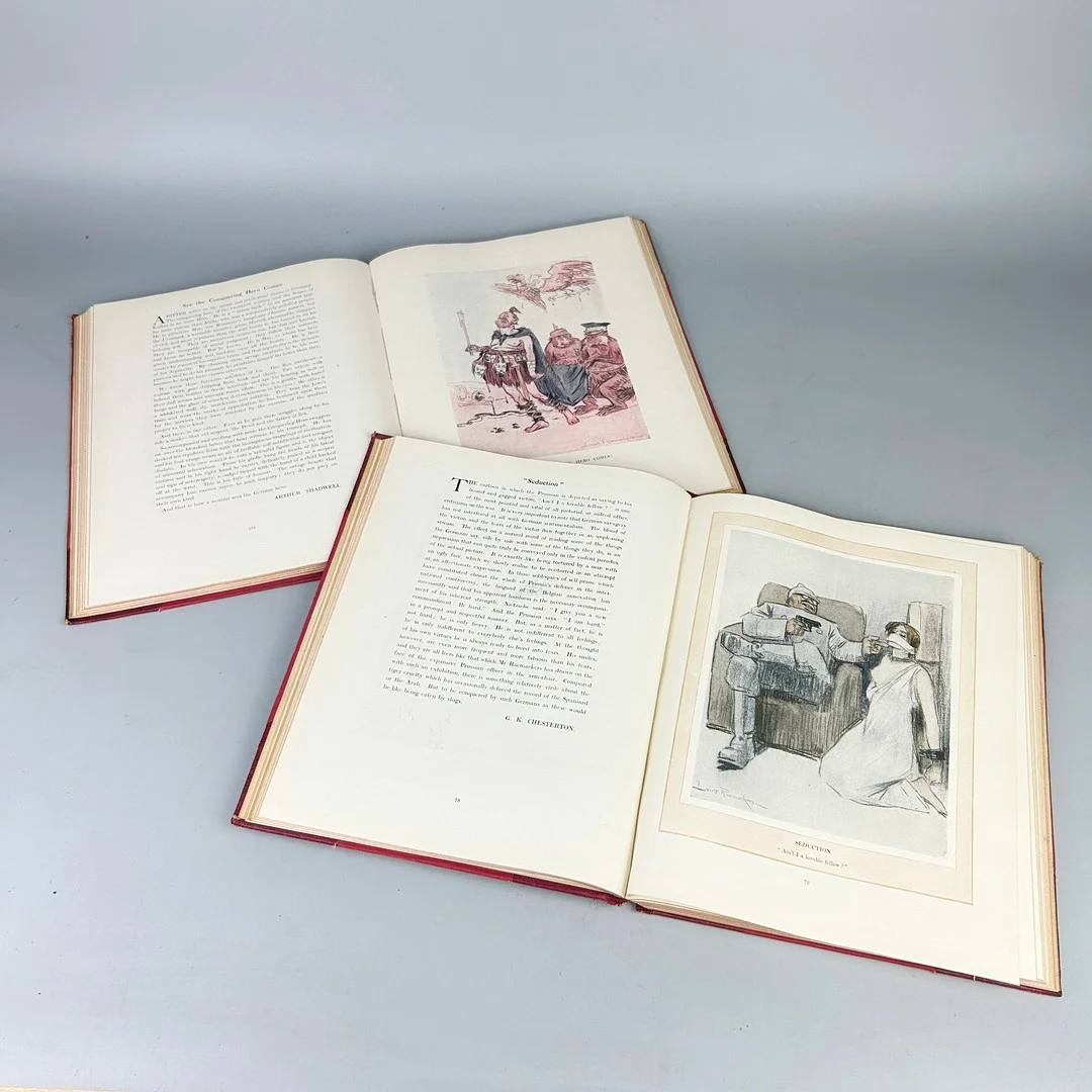 TWO RAEMAEKERS CARTOONS BOOKS. — Books — Chalkwell Auctions