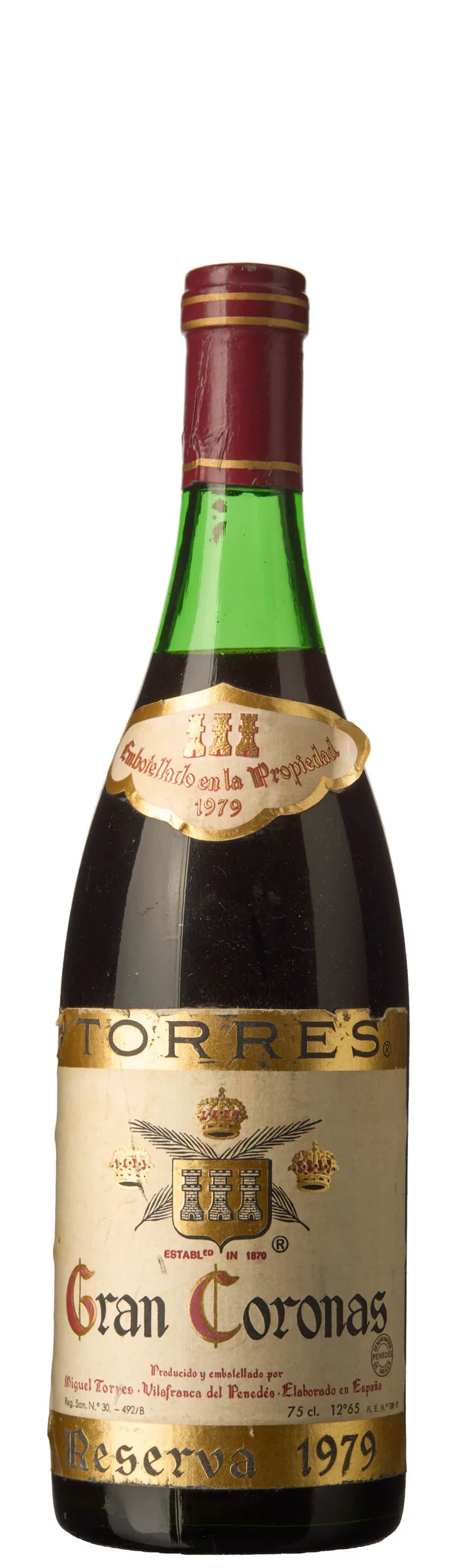 1 x Penedes Reserva Gran Coronas 1979, Torres — 1 x Penedes Reserva Gran Coronas 1979, Torres — Vin/Vin — Blomqvist