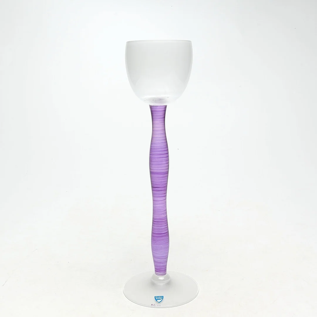 ANNE NILSSON. POKAL, glas, Orrefors. — Art glass — Kalmar Auktionsverk