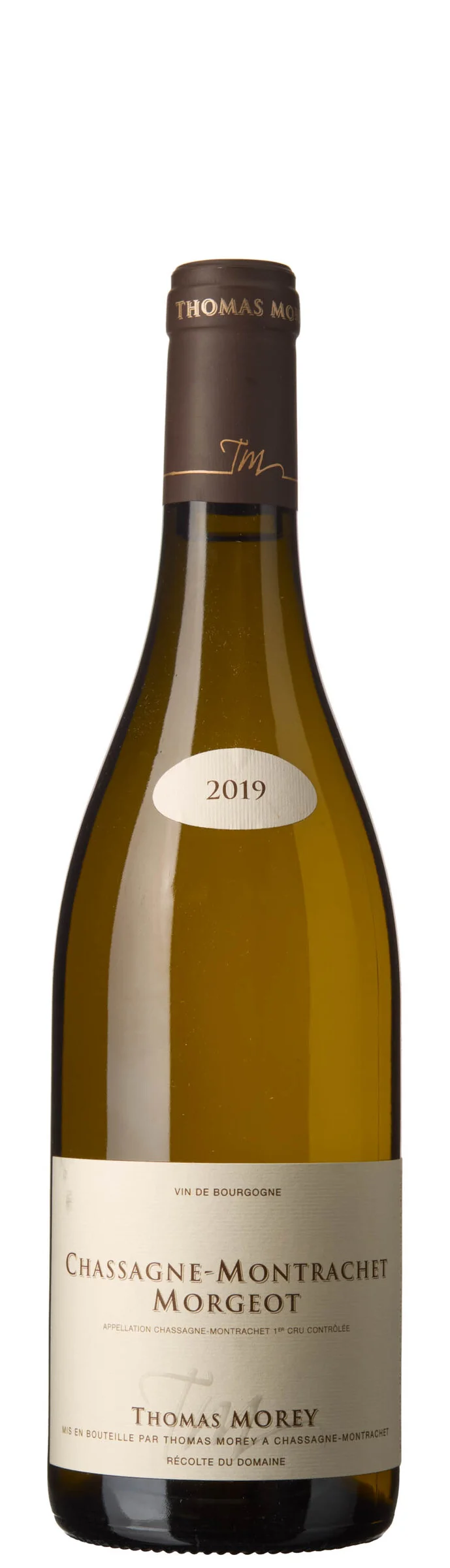 1 x Chassagne-Montrachet 1er Cru Morgeot 2019, Thomas Morey — 1 x Chassagne-Montrachet 1er Cru Morgeot 2019, Thomas Morey — Vin/Vin — Blomqvist