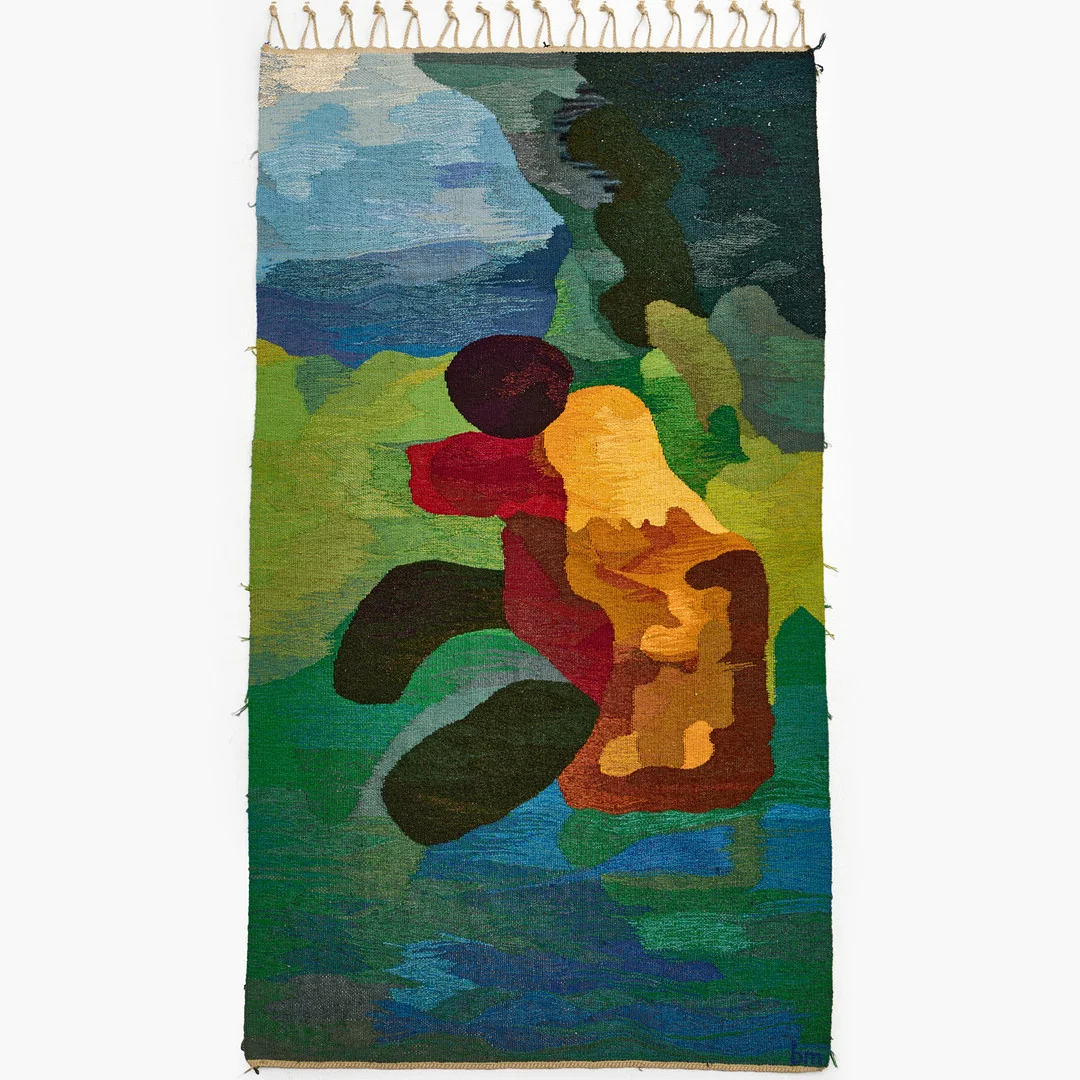 KJOLTYGENS VÄVATELJÉ, Solna, monogramsignerad BM, etikettmärkt, väggtextil. — Textiles — Crafoord Auktioner Stockholm