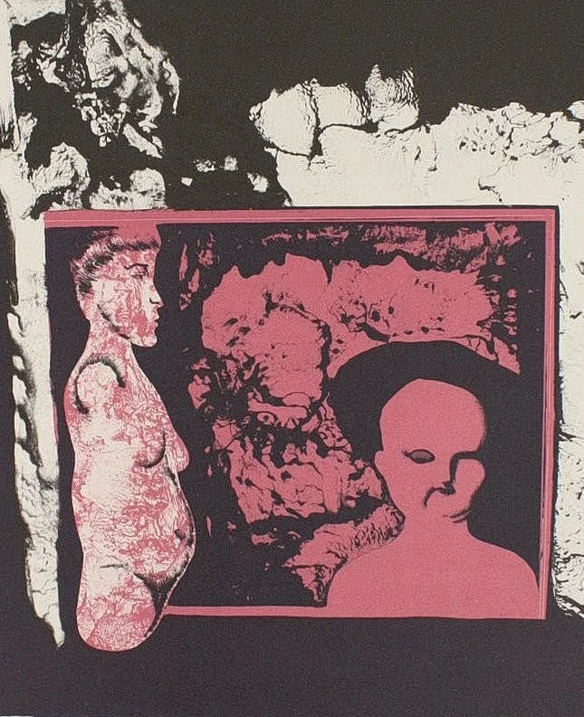 EBERHARD SCHLOTTER (1921-2014). 'Dolls', Lithographie, Ed. 62/100, signiert. — Engravings & Prints — Stockholms Auktionsverk Düsseldorf/Neuss
