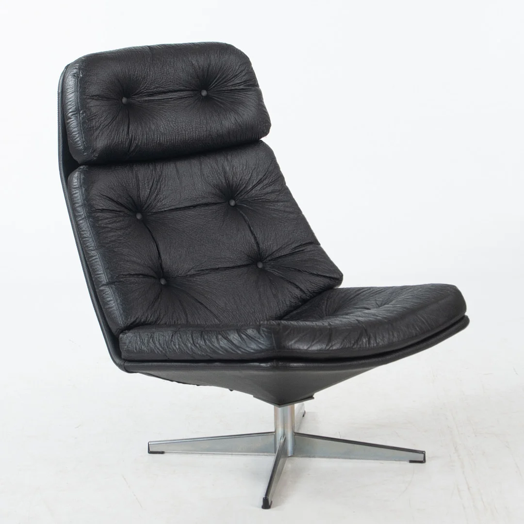 GILLIS LUNDGREN. Fåtölj, "Mila hög", IKEA, omkring 1970. — Armchairs & Chairs — Laholms Auktionskammare