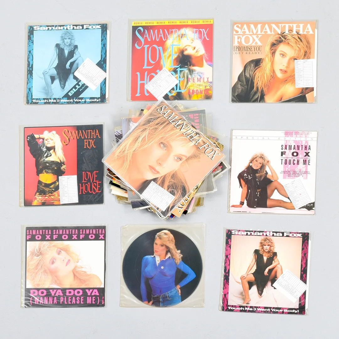 VINYLPLADER LP, Samantha Fox samling (23). — Audio, Vinyl & Hi-Fi — Sørensen Auktioner
