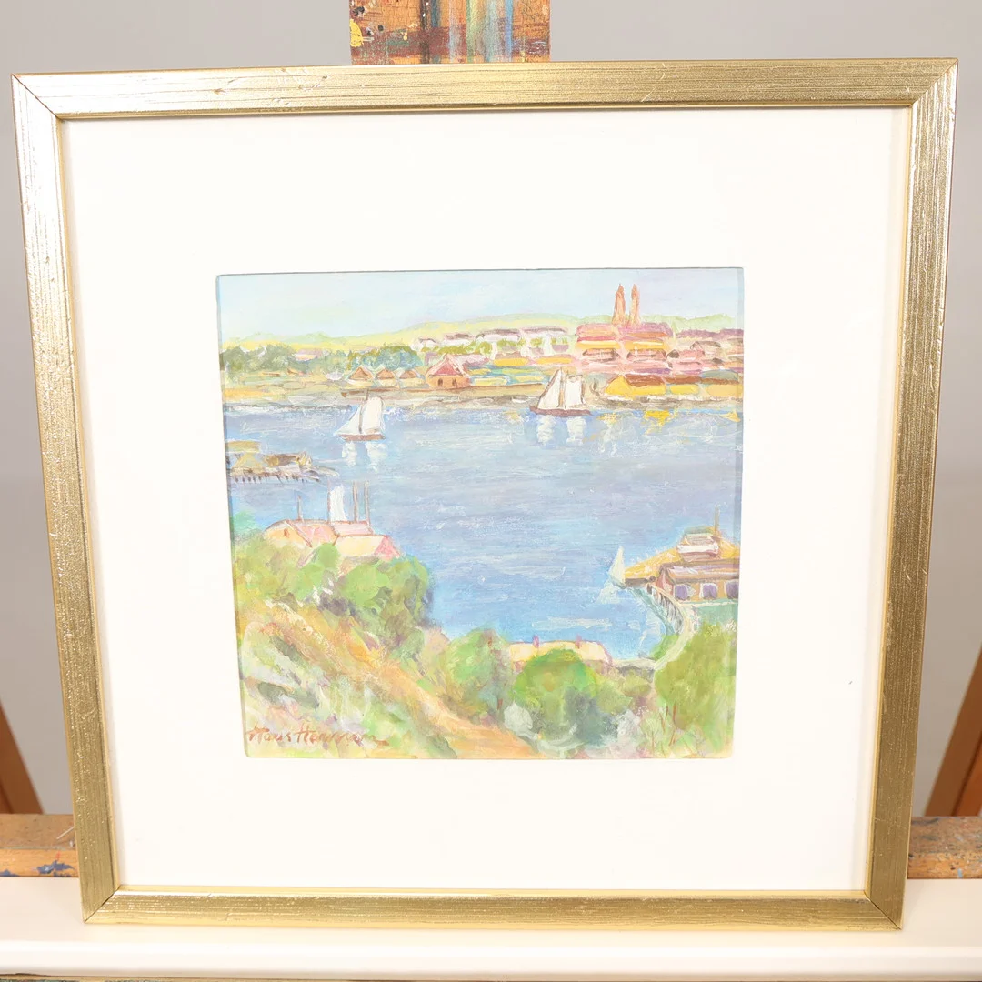 HANS HANSSON. GOUACHE, signerad. — Paintings — Höörs Auktionshall