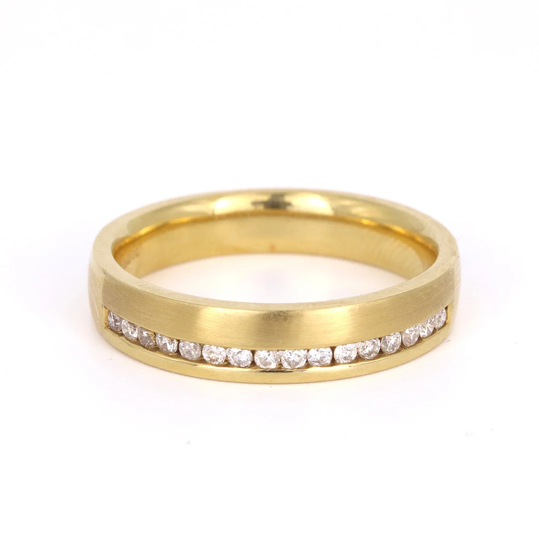 18CT GOLD DIAMOND RING. — Rings — Chalkwell Auctions