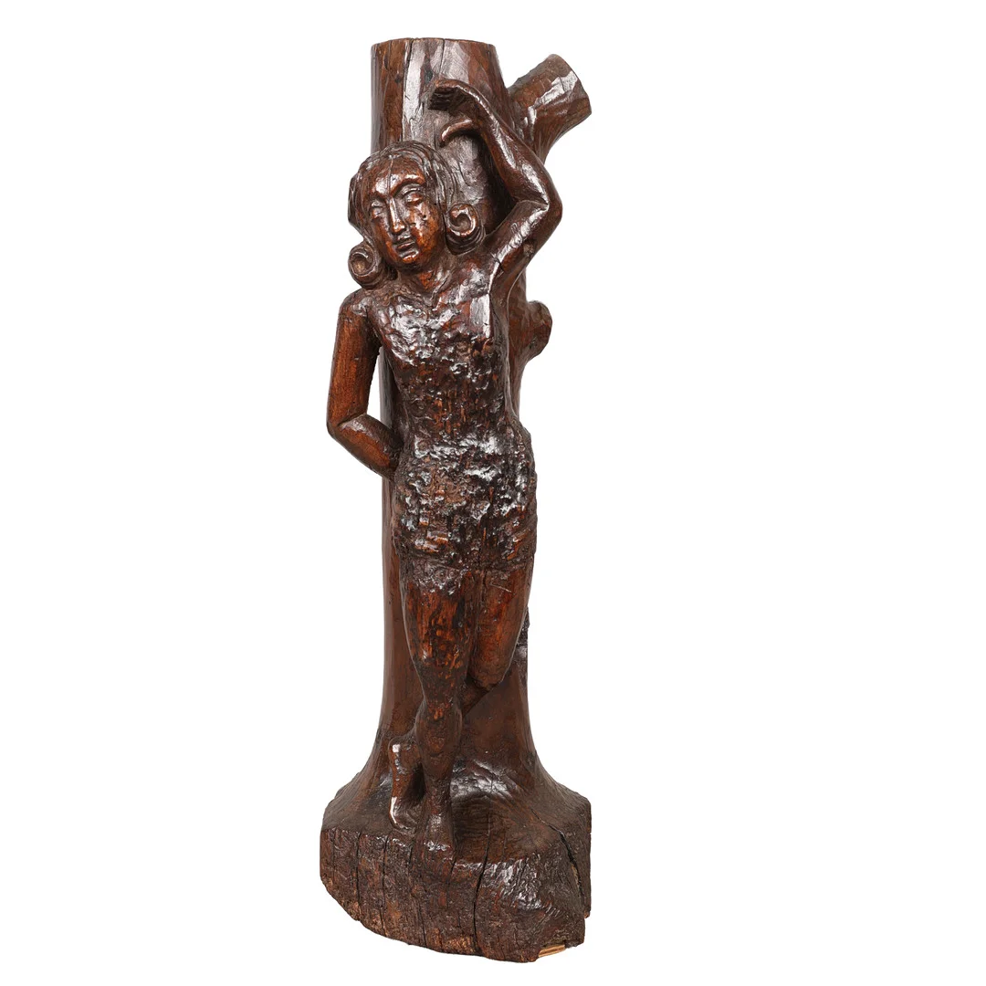 AN EARLY 17TH CENTURY BEECH CARVED FIGURE OF ST SEBASTIAN. — Other — Bishop & Miller