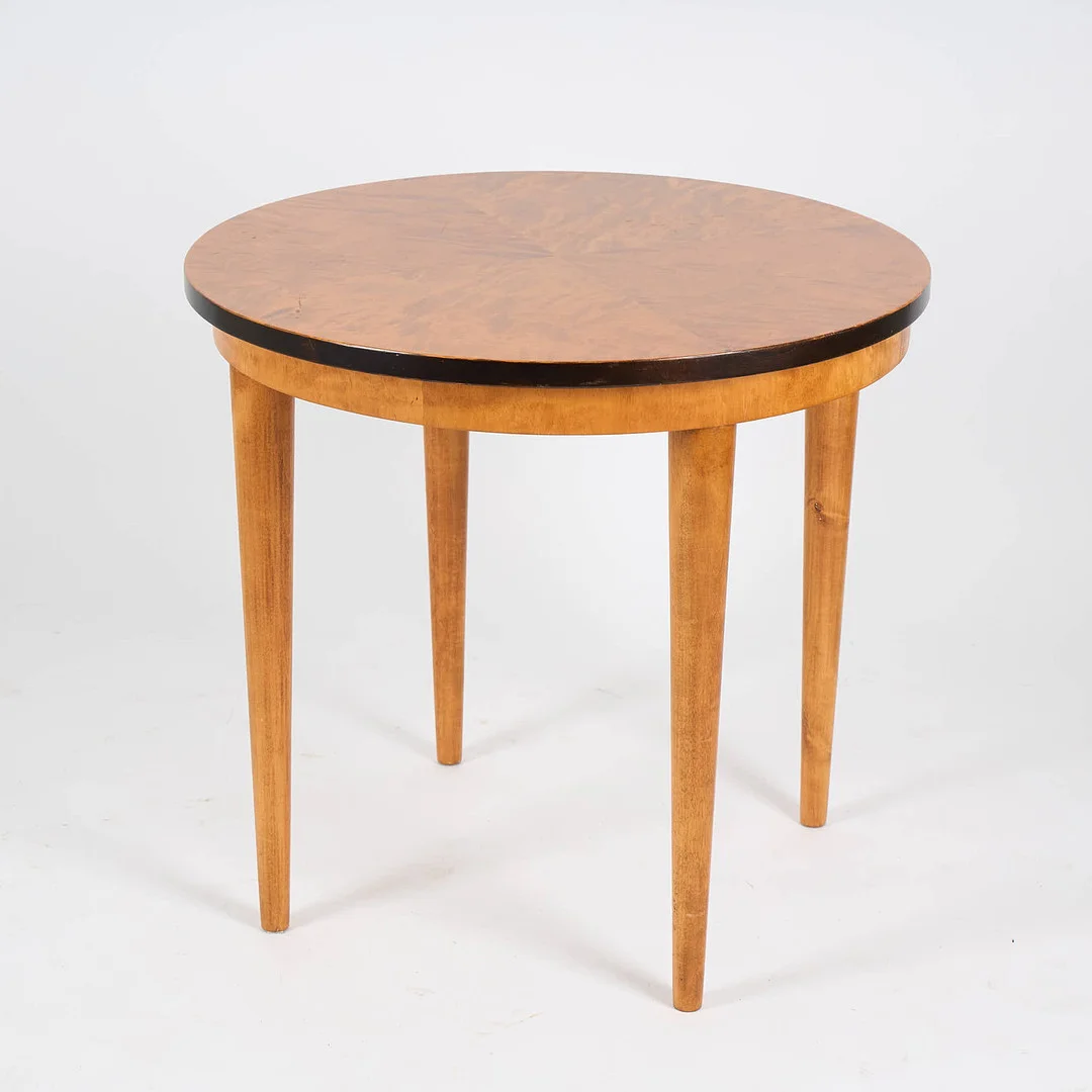 SOFFBORD, art deco, flammbjörk. — Coffee Tables — Stockholms Auktionsverk Helsinki