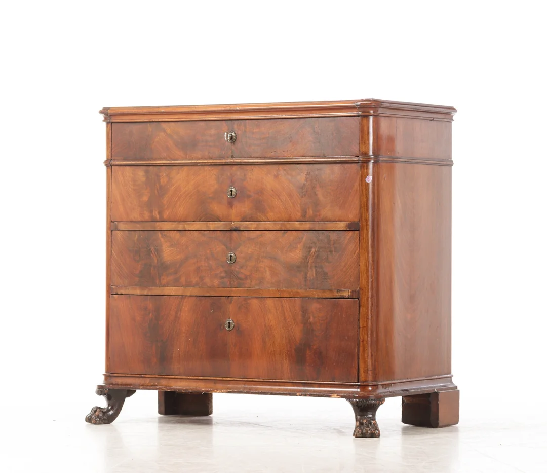 Mahogany chest of drawers — Furniture/Cabinets, chests of drawers — Lauritz
