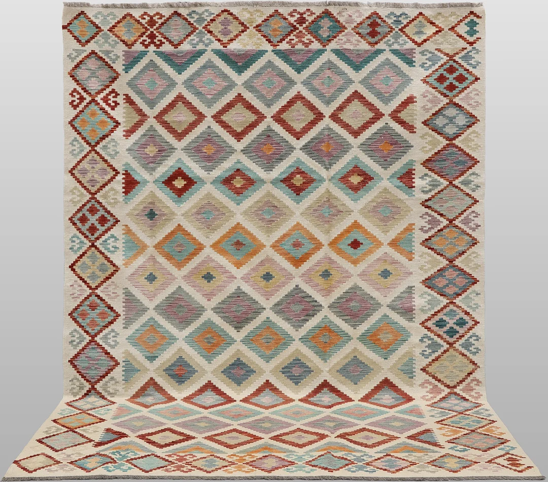 ORIENTMATTA. Kelim klassisk design, 293 x 202 cm. — Oriental Carpets & Textiles — Gomér & Andersson Linköping