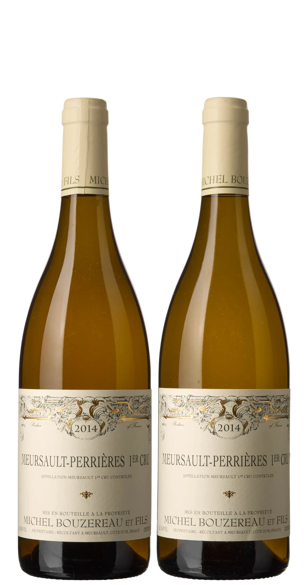 2 x Meursault 1er Cru Perrieres 2014, Michel Bouzereau et Fils — 2 x Meursault 1er Cru Perrieres 2014, Michel Bouzereau et Fils — Vin/Vin — Blomqvist