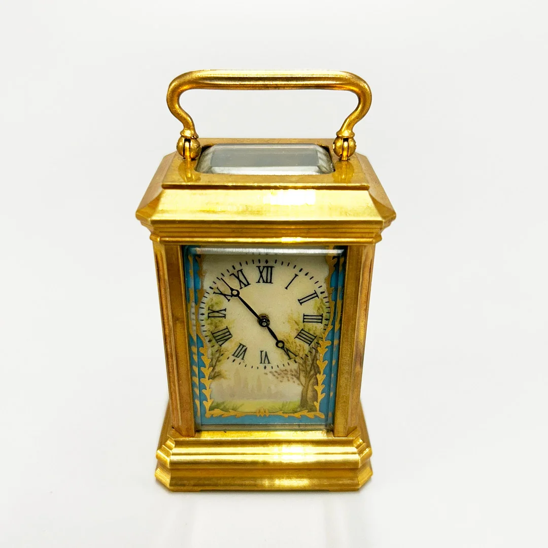 MINIATURE CARRIAGE CLOCK. — Carriage & Miniature Clocks — Chalkwell Auctions