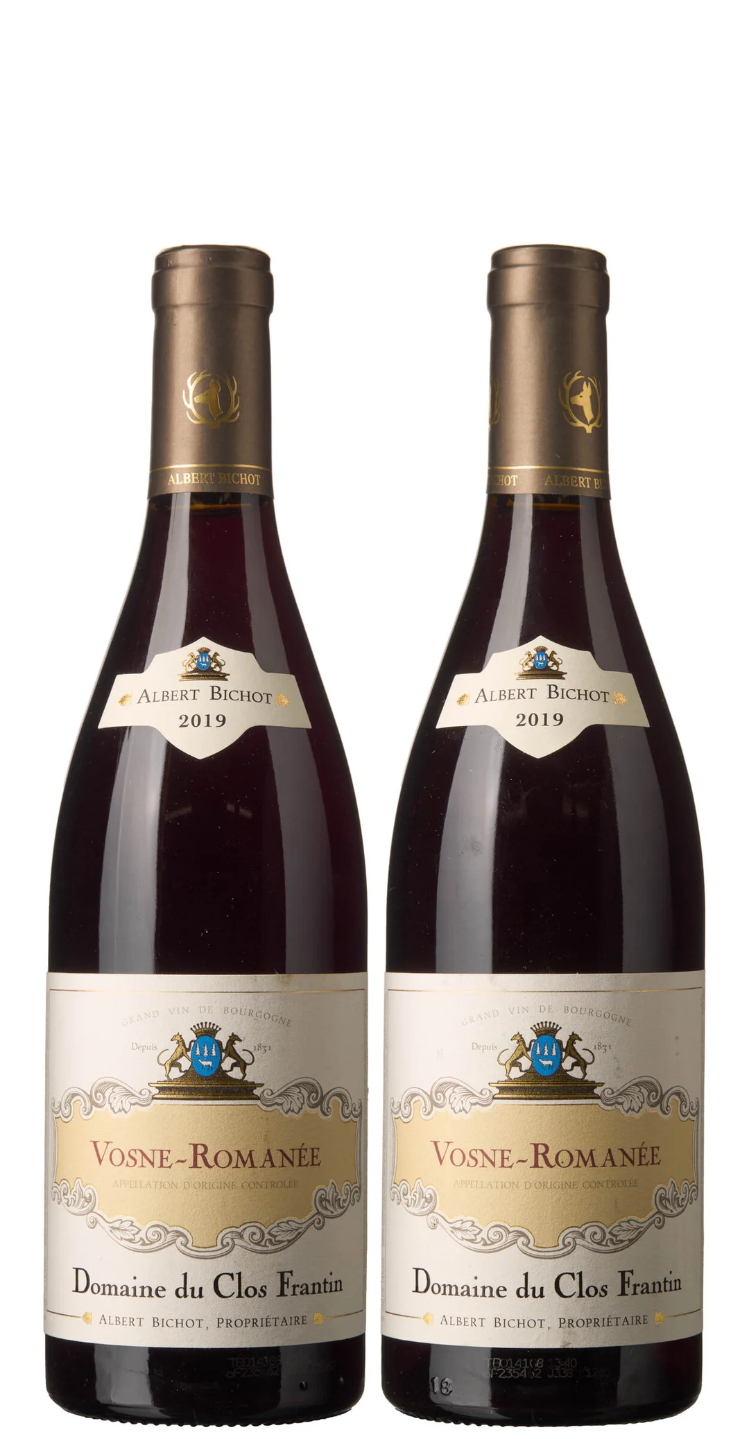 2 x Vosne-Romanee 2019, Domaine du Clos Frantin / Albert Bichot — 2 x Vosne-Romanee 2019, Domaine du Clos Frantin / Albert Bichot — Vin/Vin — Blomqvist