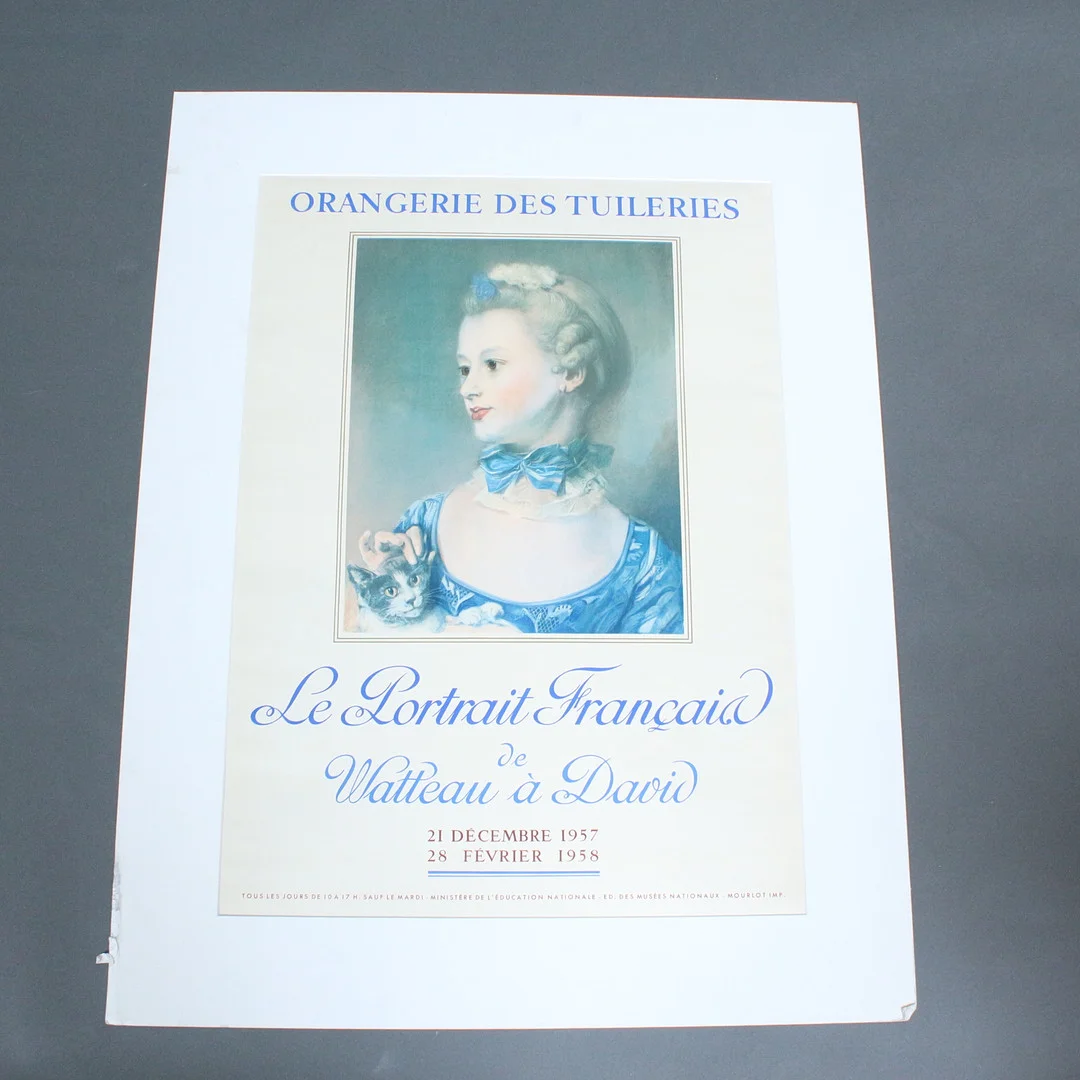 Unbekannter Künstler, Plakat, '' Portrait einer Dame''. — Engravings & Prints — Stockholms Auktionsverk Düsseldorf/Neuss