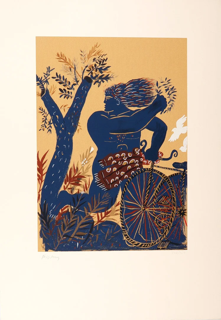 ALECOS FASSIANOS. Sin título. — Engravings & Prints — Barcelona Auctions