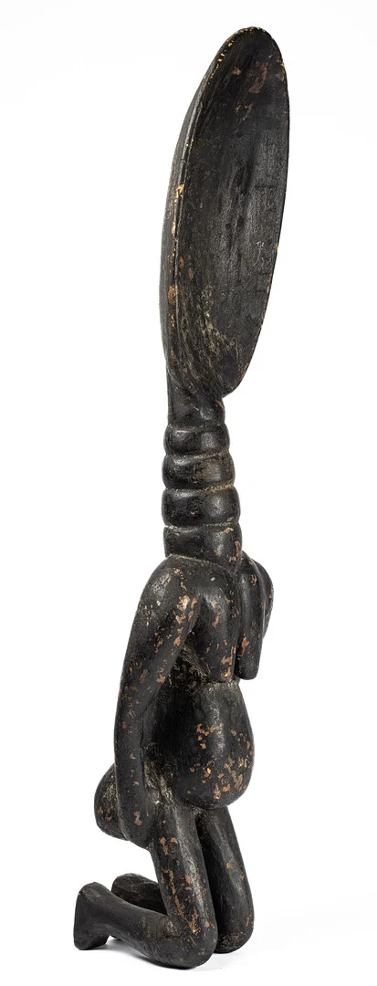 IVORY COAST, A DAN ANTHROPOMORPHIC SPOON. — Sculptures & Bronzes — Griffin’s Auctioneers