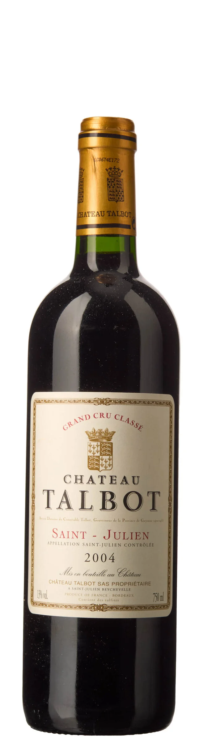 1 x Chateau Talbot 2004 — 1 x Chateau Talbot 2004 — Vin/Vin — Blomqvist