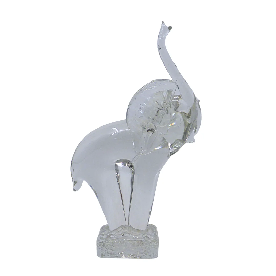 MURANO GLASELEFANT. — Art glass — Auktionshaus Stuber's Hammerschlag