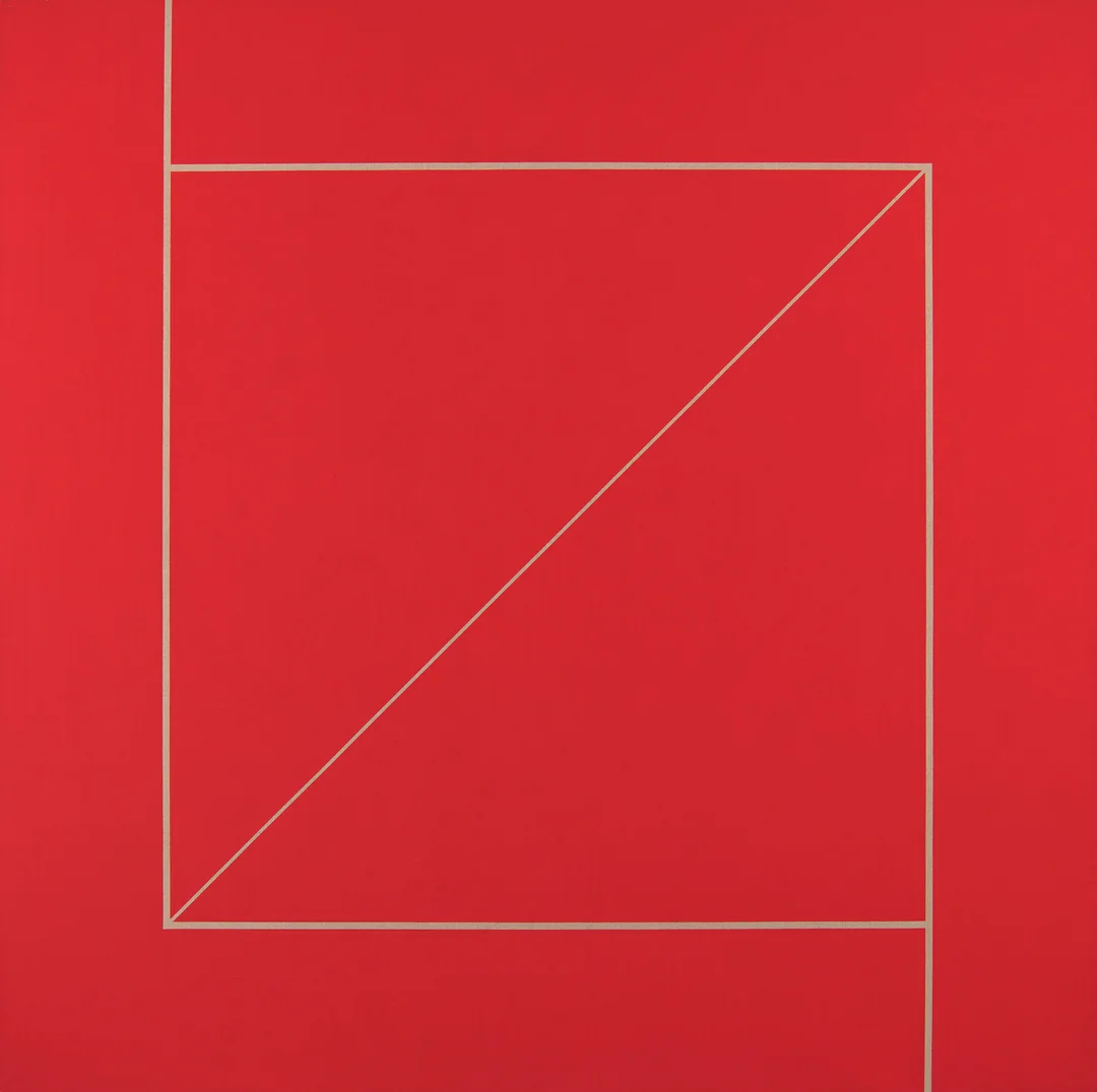 Ransve, Bjørn — "Rødt" 1992 — Kunst/Maleri — Blomqvist