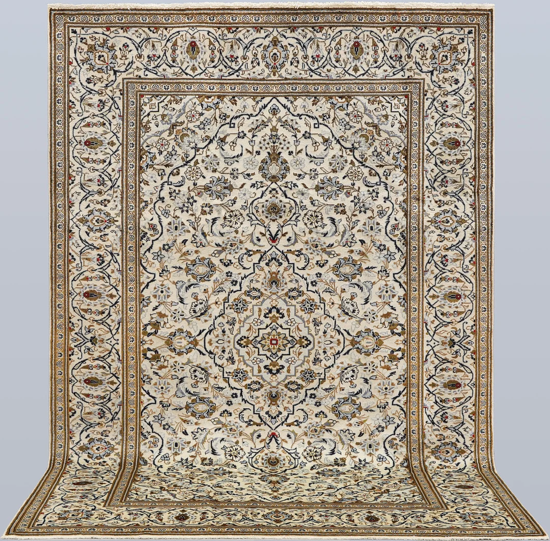ORIENTMATTA. Ljus Keshan, 302 x 198 cm. — Oriental Carpets & Textiles — Gomér & Andersson Linköping