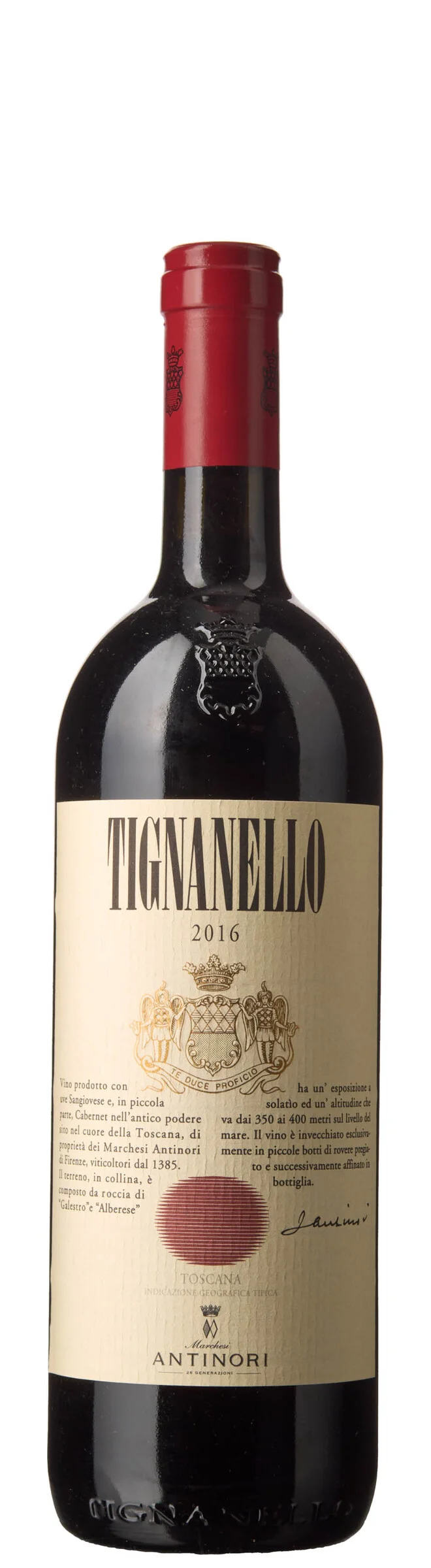1 x Tignanello 2016, Antinori — 1 x Tignanello 2016, Antinori — Vin/Vin — Blomqvist