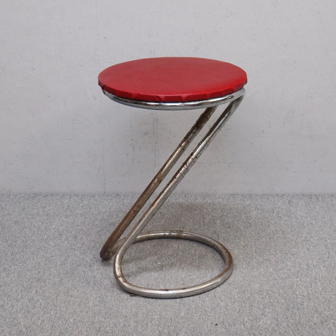 PALL, stålrör, Z-pall, funkis, 1930/40-tal. — Armchairs & Chairs — Markus Auktioner