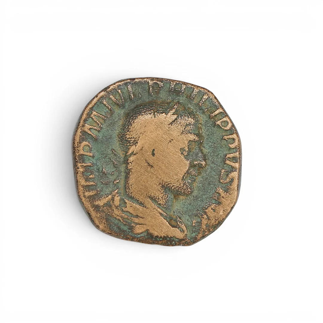 Sestercio de Filipo el Árabe en bronce, ca. 244-249. — Coins & Banknotes — Balclis