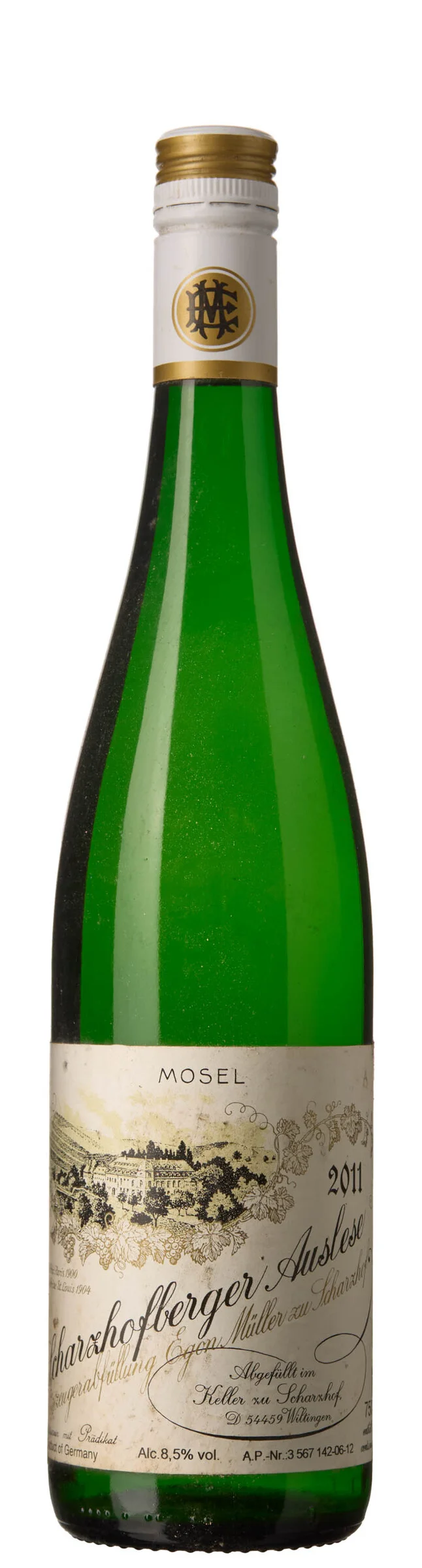 1 x Scharzhofberger Riesling Spätlese 2011, Egon Müller — 1 x Scharzhofberger Riesling Spätlese 2011, Egon Müller — Vin/Vin — Blomqvist