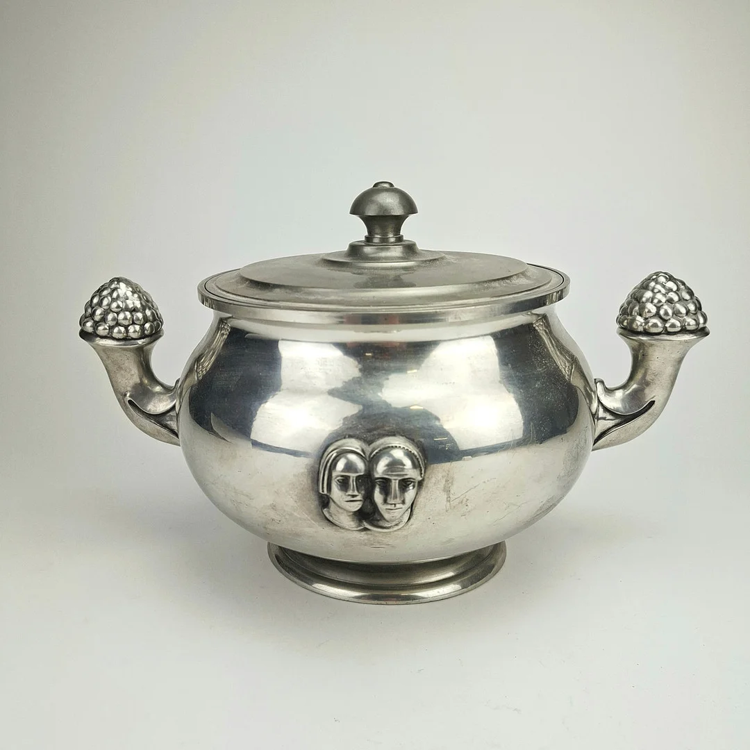 TERRIN, tenn, GAB, 1932. — Pewter, Brass & Copper — Auktionshuset Thörner & Ek