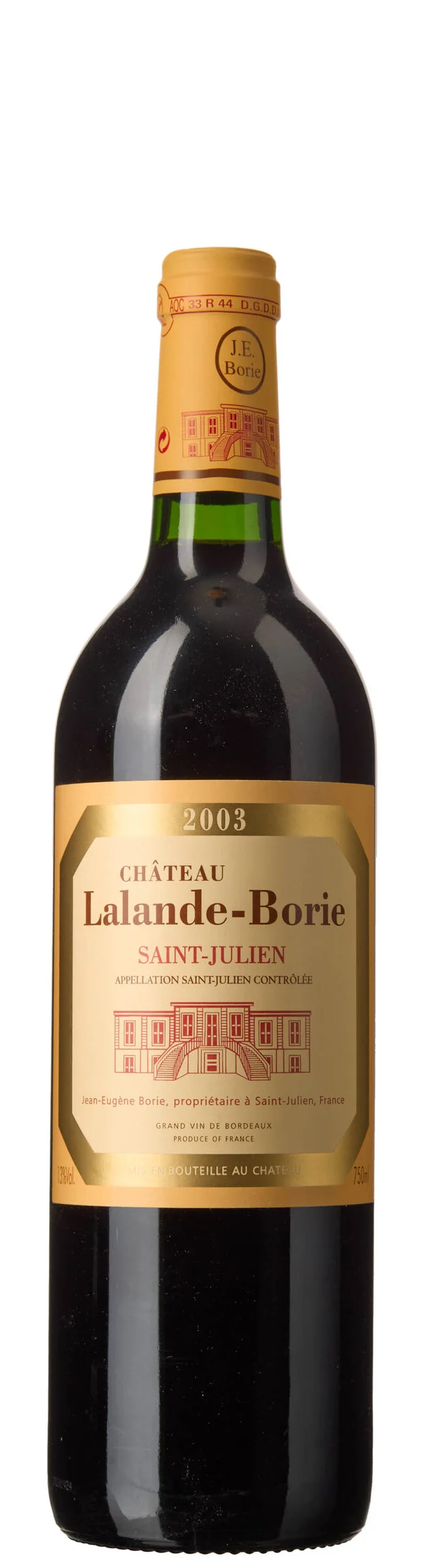 1 x Chateau Lalande Borie 2003 — 1 x Chateau Lalande Borie 2003 — Vin/Vin — Blomqvist