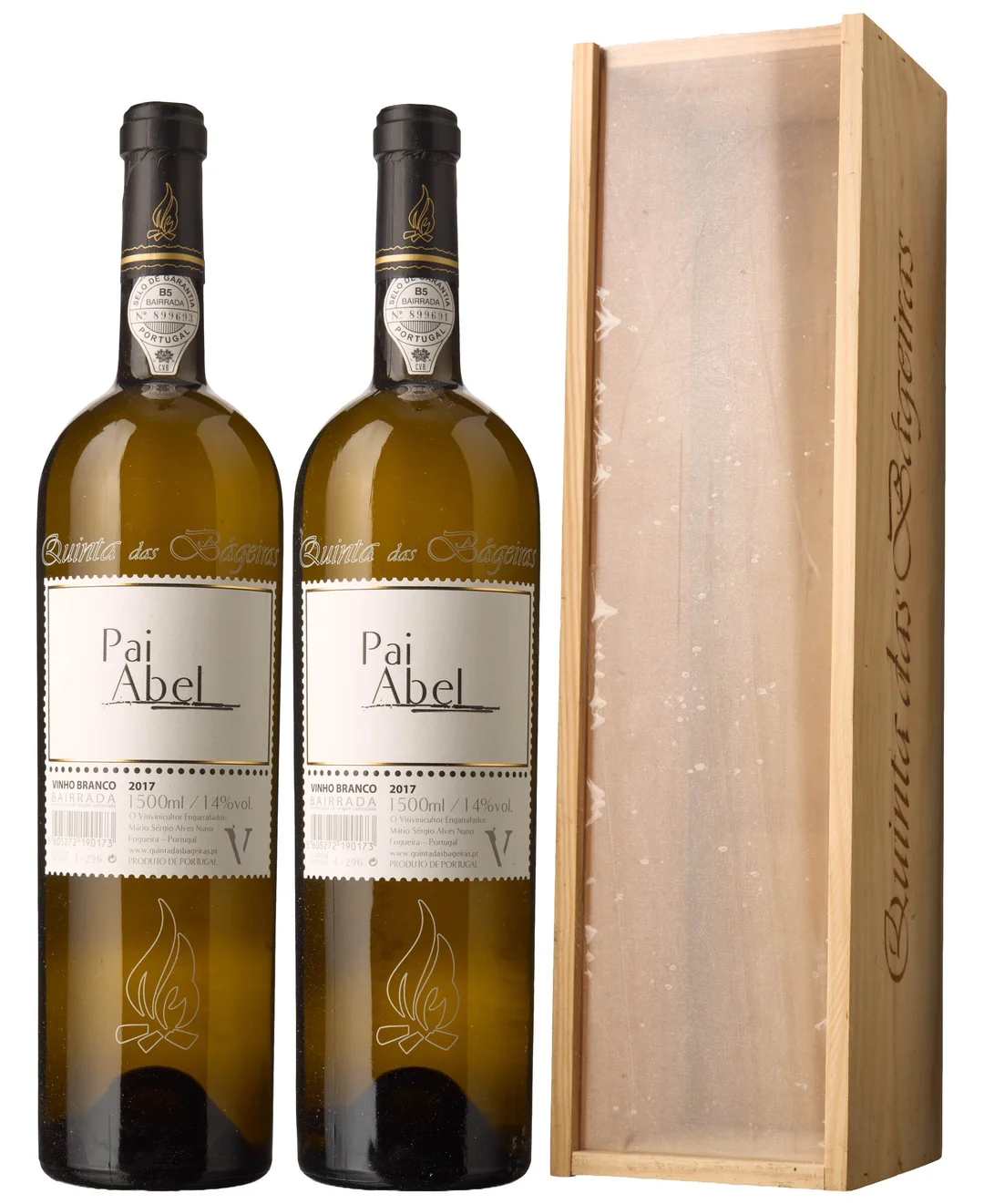 2 x MAG Bairrada Branco Pai Abel 2017, Quinta das Bageiras (OWC) — 2 x MAG Bairrada Branco Pai Abel 2017, Quinta das Bageiras (OWC) — Vin/Vin — Blomqvist