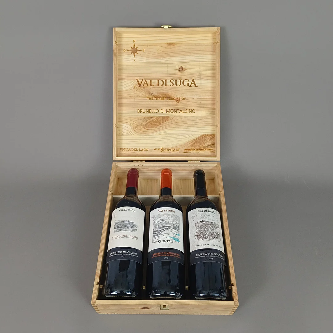 3 Flaschen 2011 Val di Suga. Vigna Spuntali, Vigna del Lago. — Wine, Port & Spirits — Auktionshaus Blank