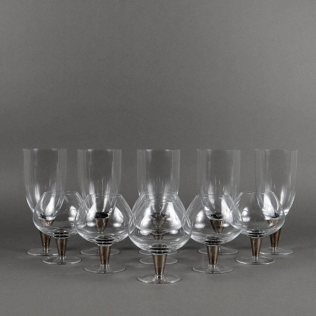 LISELOTT HENRIKSSON. BODA NOVA Select, 11 delar. — Utility glass — Karlstad Hammarö Auktionsverk