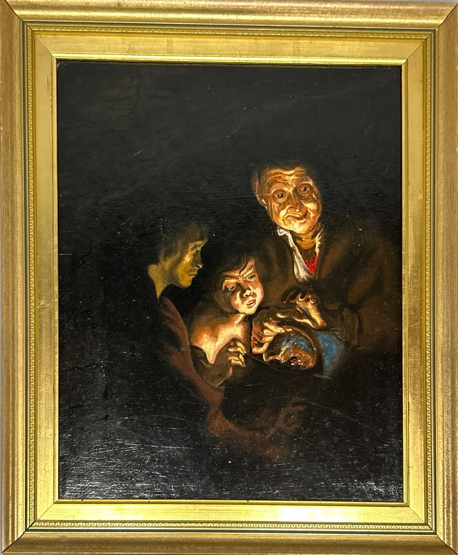 ROBIN MCTIGUE. OIL ON CANVAS. — Paintings — Chalkwell Auctions