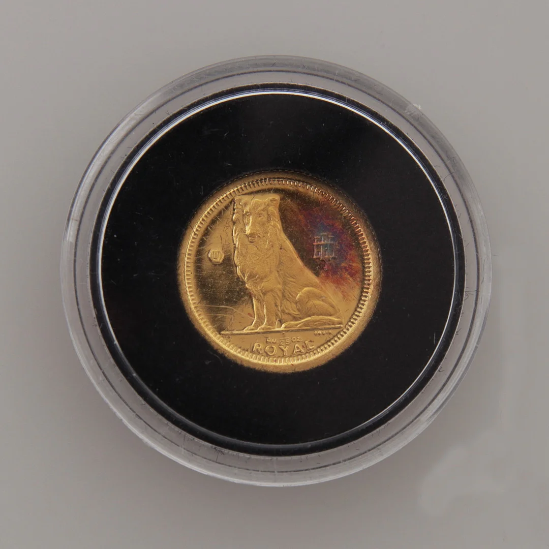 MYNT, guld, Gibraltar, 1995. — Coins & Banknotes — Växjö Auktionskammare