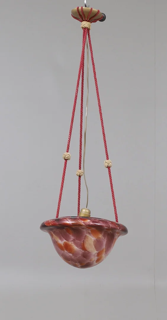 TAKAMPEL, glas, 1920/30-tal. — Ceiling lights — RA Auktionsverket Norrköping