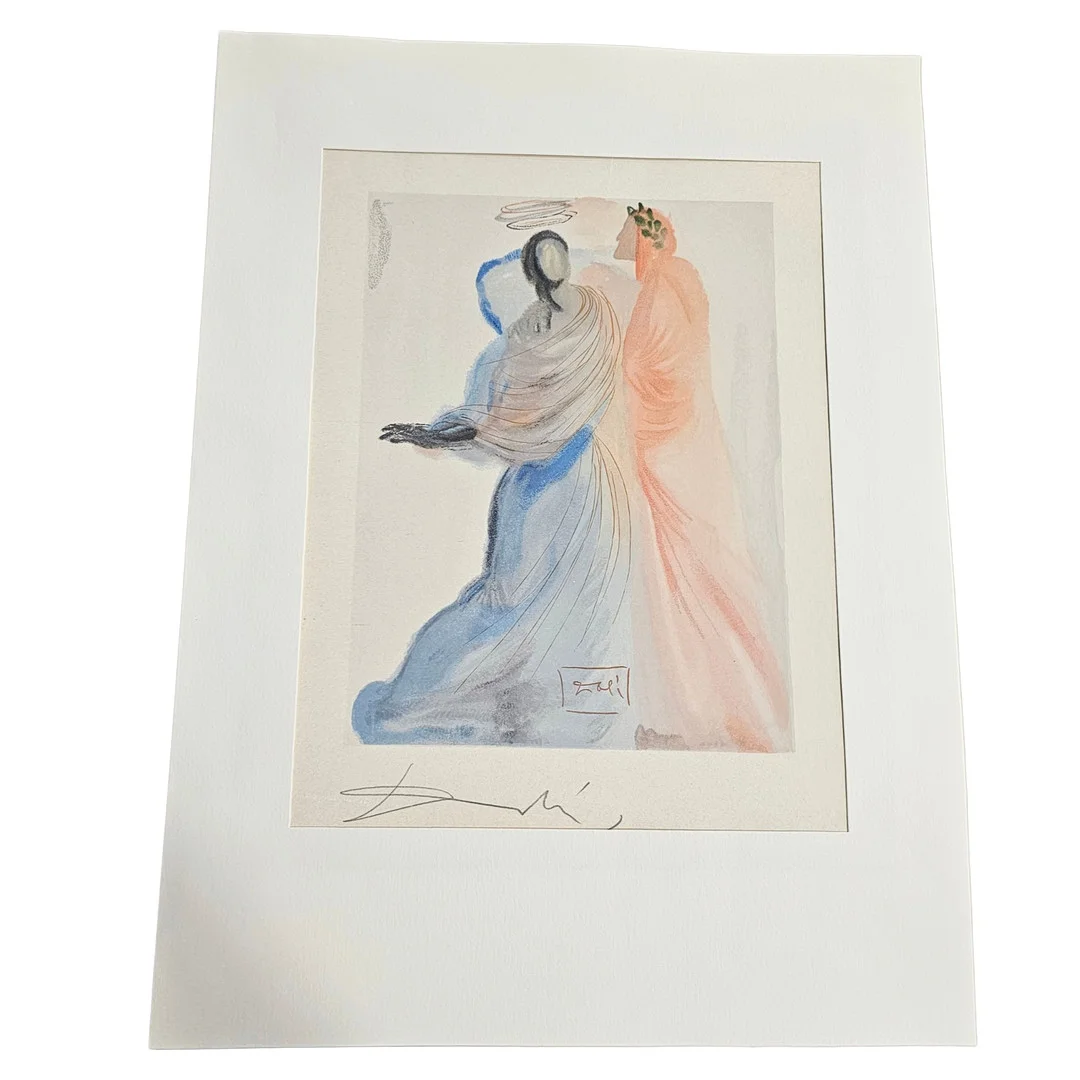 SALVADOR DALÍ. Divina Comedia, litografía sobre papel. Firmada a lápiz y en plancha. — Engravings & Prints — Arce Auctions