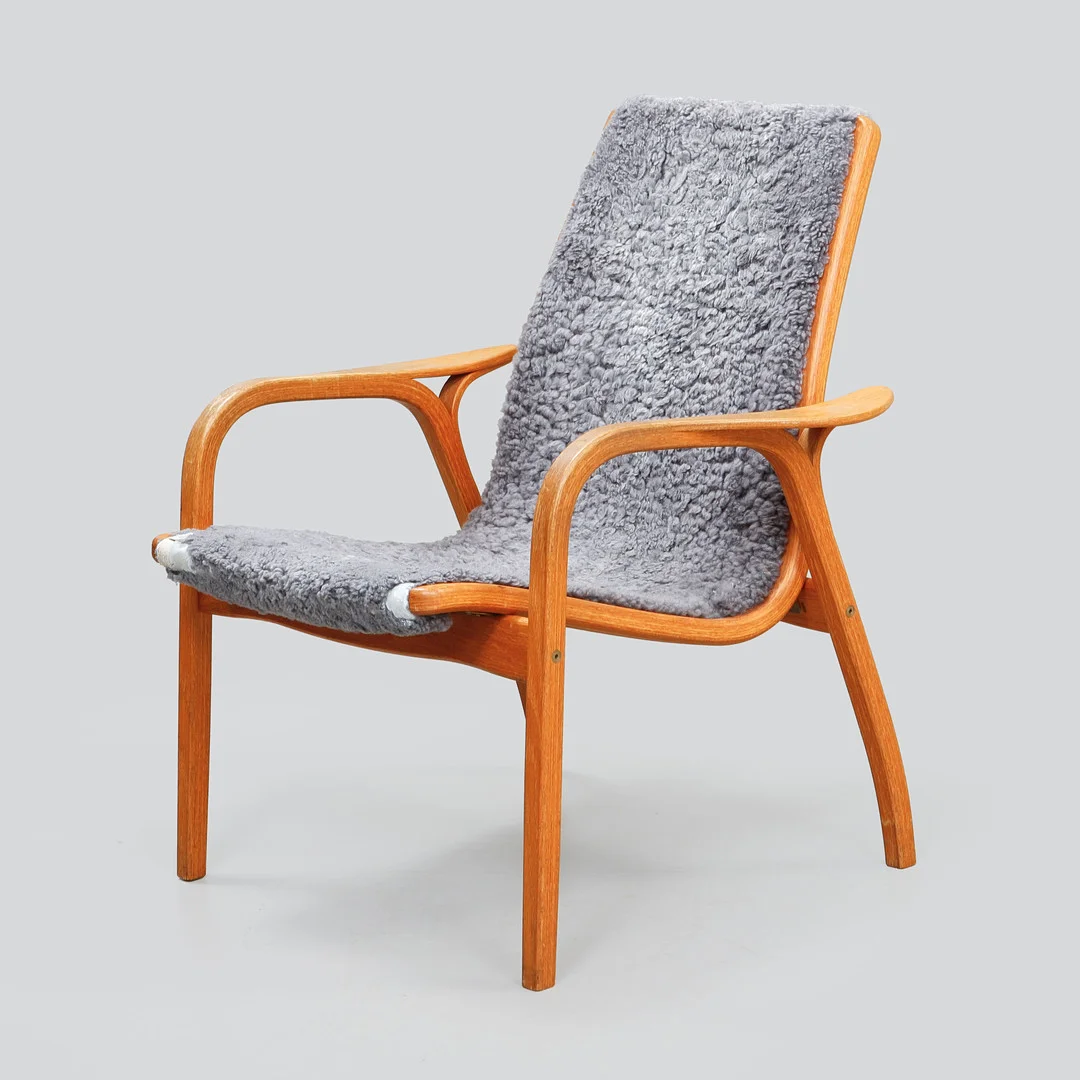 YNGVE EKSTRÖM. Fåtölj, "Laminett", Swedese. — Armchairs & Chairs — Göteborgs Auktionsverk